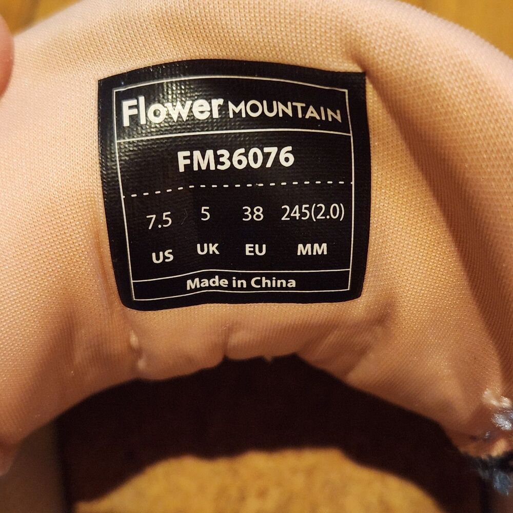 Flower Mountain Kotetsu Sneakers Multicolor Grn Anthropologie Free People Sz 7.5 - Picture 13 of 13